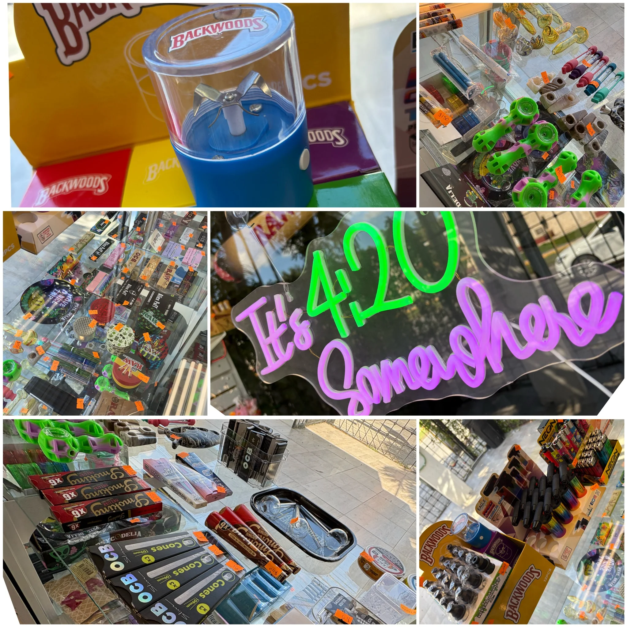 Premium Products Display